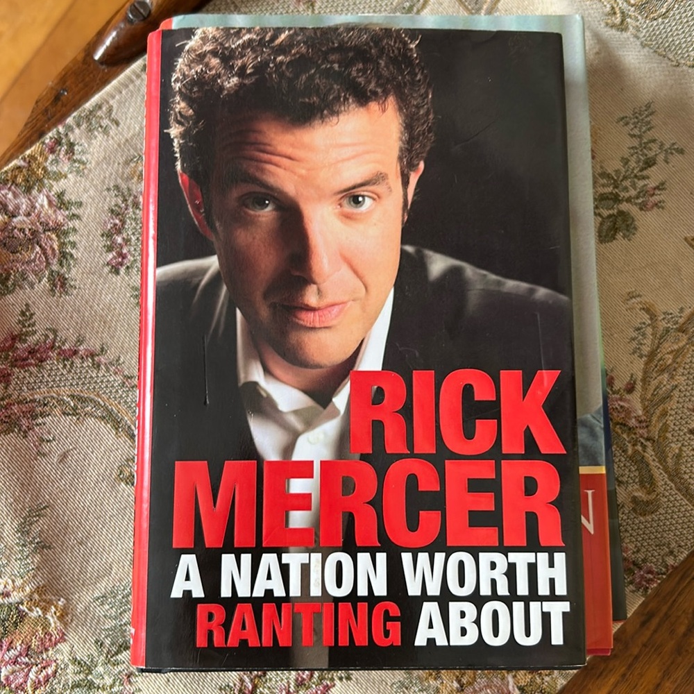 Rick Mercer Book “A Nation Worth Raving About”